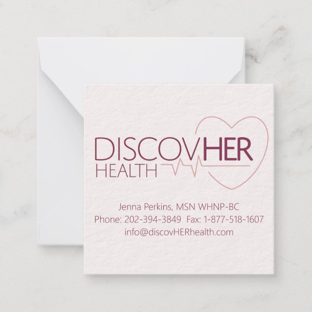 Maßgeschneiderte Flachnotienkkarte Mitteilungskarte (Vorderseite)