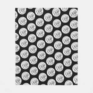 Maßgeschneiderte Fleece-Blanken mit Logo-Print   S Fleecedecke