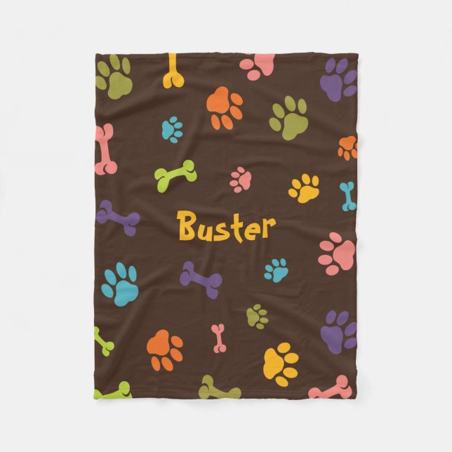 Maßgeschneiderte Fleece Dog Blanket (Vorderseite)