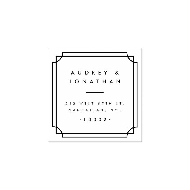 Maßgeschneiderte formale Rahmen-Hochzeitskamera-Rü Gummistempel (Prägung)