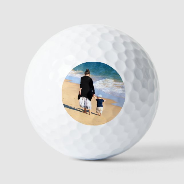 Maßgeschneiderte Foto Golf Balls Design Ihre eigen Golfball (Vorderseite)
