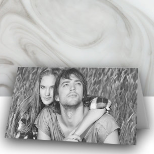 Maßgeschneiderte Foto-Hochzeitstorte Platzkarten