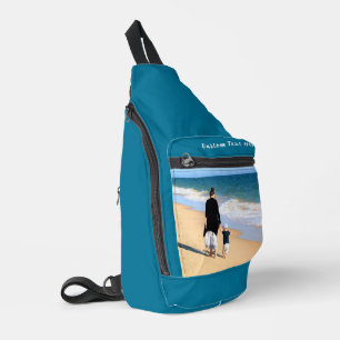 Maßgeschneiderte Foto- und Textverpackung für Pers Crossbody Bag