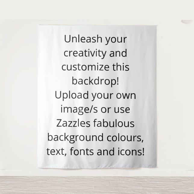 Maßgeschneiderte fotografische Hochzeit oder Babyh Wandteppich (Vorderseite)