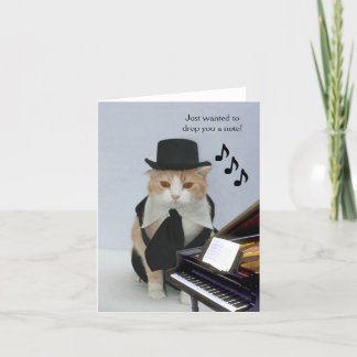 Maßgeschneiderte Funny Cat Karte