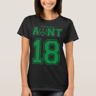 Maßgeschneiderte Fußballtante Nr. 18 G T-Shirt