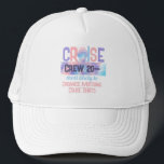 Maßgeschneiderte Gefärbte Krawatte, die am ehesten Truckerkappe<br><div class="desc">Set segeln stilvoll mit der Custom Gefärbte Krawatte höchstwahrscheinlich zu Funny Cruise 2024 Trucker Hat, das ultimative Zubehör für Ihr nächstes Abenteuer! Dieses pastellrosa und lila Farbtupfer aus der Krawatte verleiht Ihrem Urlaubsgefühl einen spielerischen Pop. Es eignet sich ideal für Kreuzfahrtschiffe, Junggeselinnen-Abschiede oder Mädchenausflüge. Mit einem individuell gestaltbaren Design im...</div>