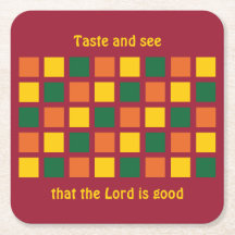 Maßgeschneiderte geometrische Quadrate mit moderne