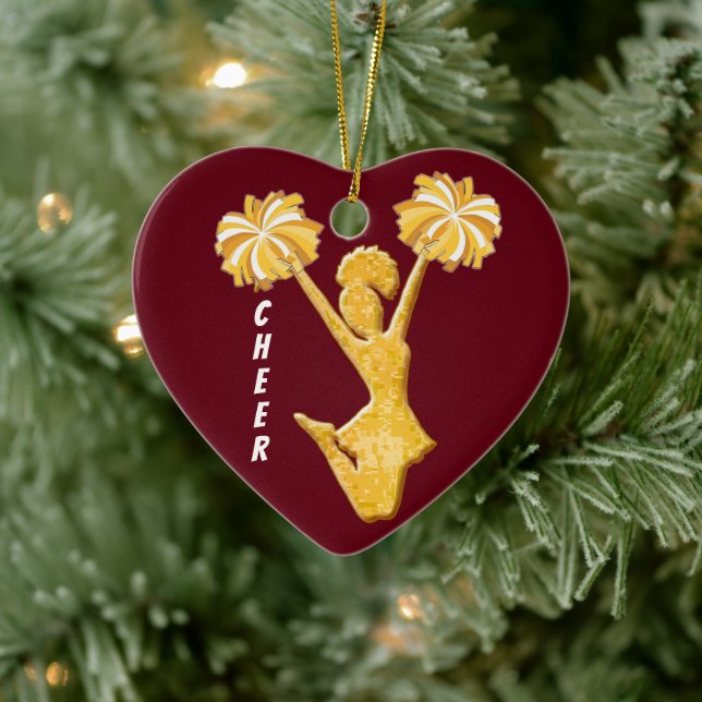 Maßgeschneiderte Geschenke für Herzklopfer Keramik Ornament (Baum)