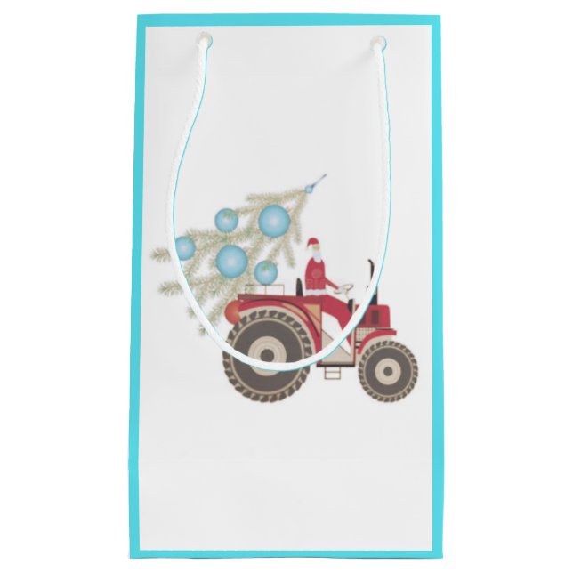 Maßgeschneiderte Geschenktasche - Klein, glänzend Kleine Geschenktüte (Vorderseite)