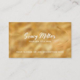 Maßgeschneiderte Gold Business Cards Visitenkarte