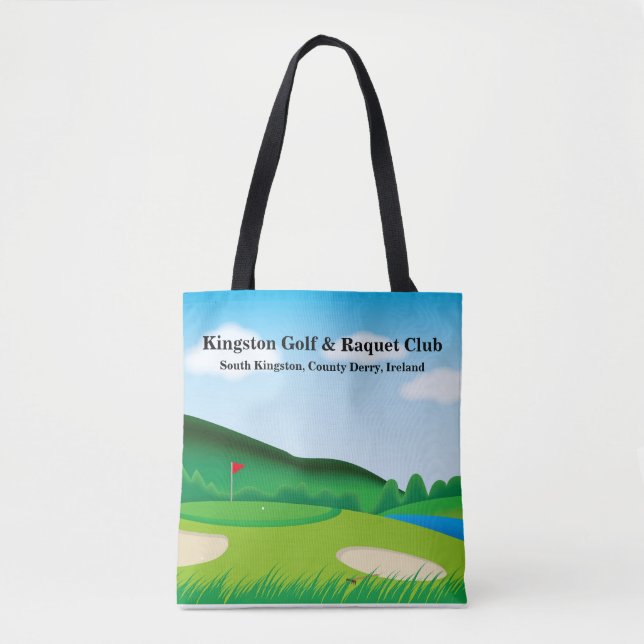 Maßgeschneiderte Golf Club/League Tote Tasche (Vorderseite)