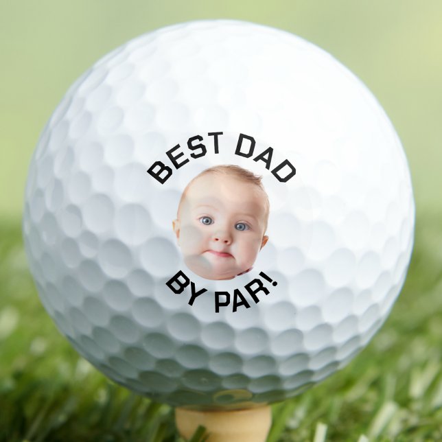 Maßgeschneiderte Golfbälle - Bester Vater mit Par (Von Creator hochgeladen)
