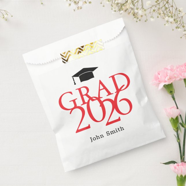 Maßgeschneiderte GRAD 2025 Abschluss-Fördertasche Geschenktütchen (Versiegelt)