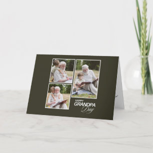 Maßgeschneiderte Grandpa-Tageskarte Karte