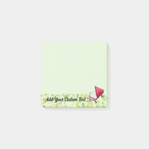 Maßgeschneiderte Green Spritzer & Pencil Skizzen L Post-it Klebezettel
