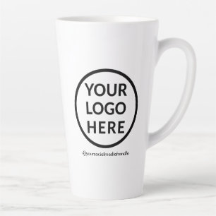 Maßgeschneiderte große Tasse mit Logo Nr. 17 oz
