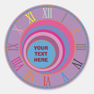 Maßgeschneiderte, gürtelig hübsche Kreisen Tornado Runder Aufkleber