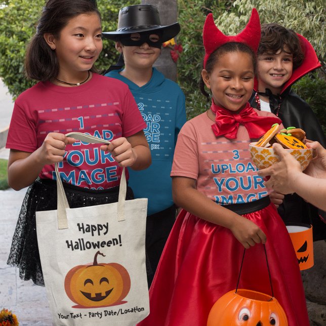 Maßgeschneiderte Halloween-Party Tote Bag Tragetasche (Personalize your Candy Tote Bag!)