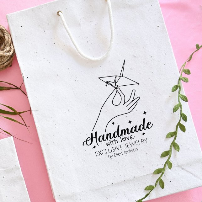 Maßgeschneiderte Handarbeit mit großen Lieben Gummistempel (Von Creator hochgeladen)