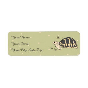Maßgeschneiderte Hermanns Tortoise Labels