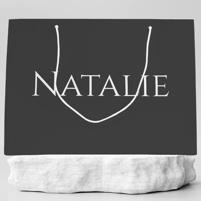 Maßgeschneiderte Hochzeit von eleganten Brautparty Große Geschenktüte (Von Creator hochgeladen)