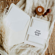 Maßgeschneiderte Hochzeiteinladungen für Bauchband