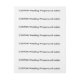 Maßgeschneiderte Hochzeitsadressen 1" x 7,25" 24 E Rundum-Adressaufkleber (Bogen)