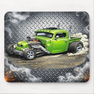 Maßgeschneiderte Hot Rod-Mauspad – Enthusiast für  Mousepad