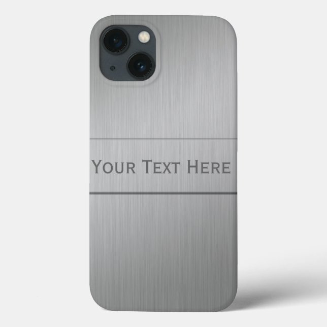 Maßgeschneiderte Hüllen für Metallschau (Rückseite)