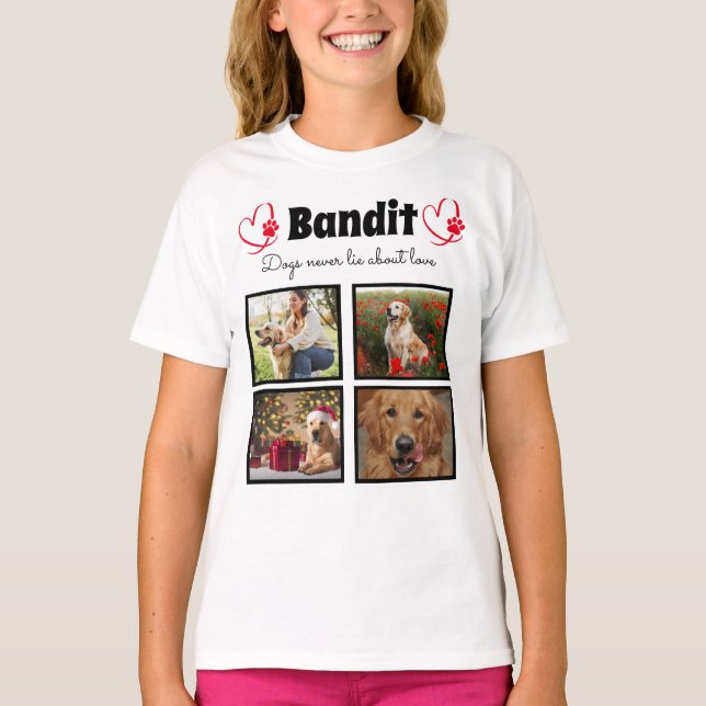 Maßgeschneiderte Hundekollektion für Fotos der Fam T-Shirt (Vorderseite)
