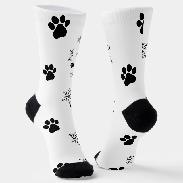Maßgeschneiderte Hundsocken - Setzen Sie Ihren Nie Socken (Gewinkelt)