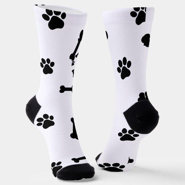 Maßgeschneiderte Hundsocken - Setzen Sie Ihren Nie Socken (Gewinkelt)