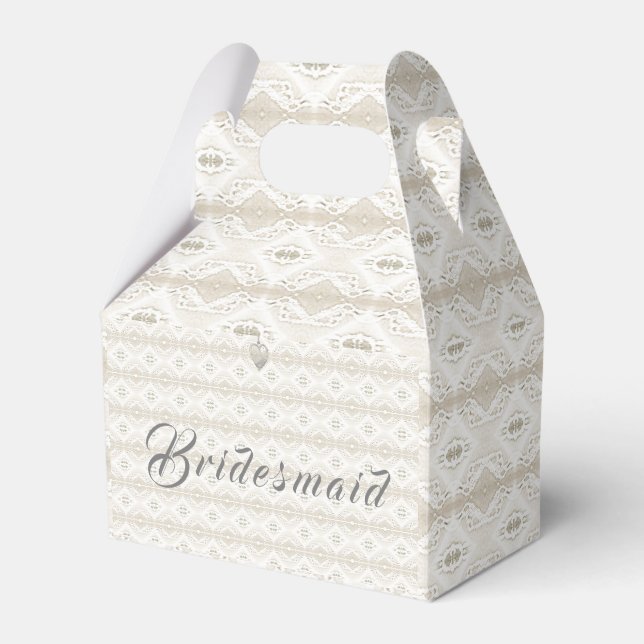 Maßgeschneiderte Imitate mit Bridesmaid Geschenkschachtel (Vorderseite)