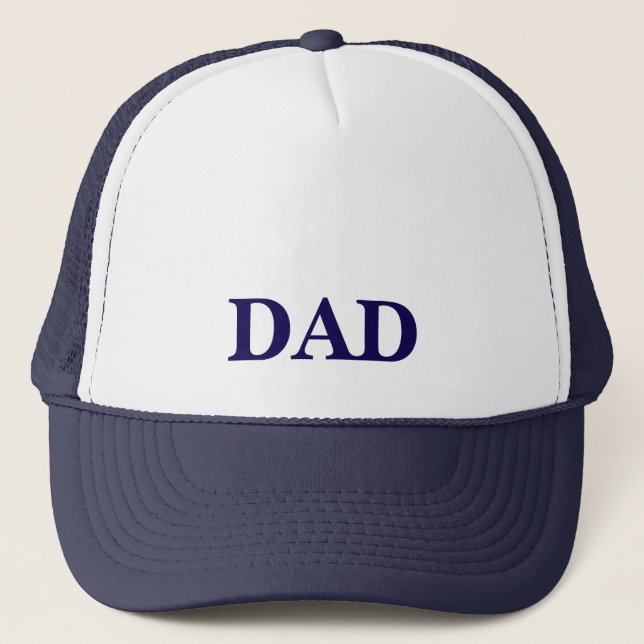 Maßgeschneiderte Kappe, Vater-Baseballkappe Truckerkappe (Vorderseite)