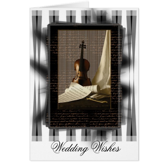 Maßgeschneiderte Karten für die Hochzeit von Violi (Vorne)