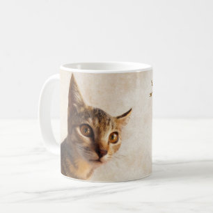 Maßgeschneiderte Katze Katze Dog Vorlage für Foto Kaffeetasse