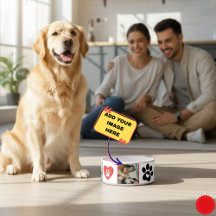 Maßgeschneiderte Katzenfoto-Sammelbox - Rot und Bl