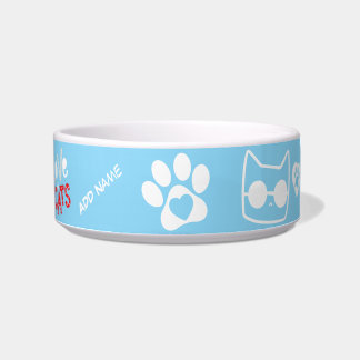 Maßgeschneiderte Katzenschale - Personalisiertes K Napf