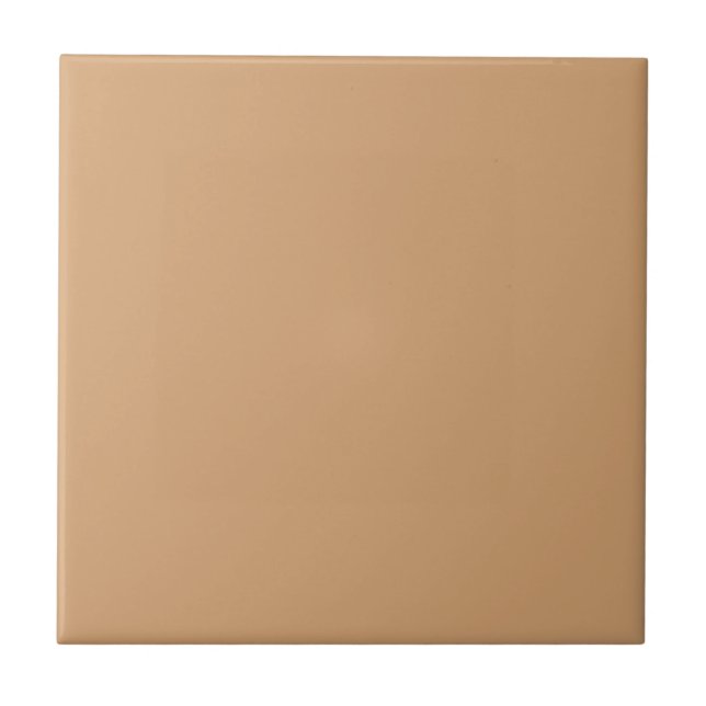 Maßgeschneiderte Keramik - Warmer Sand Fliese (Vorderseite)