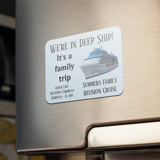 Maßgeschneiderte Kreuztürenfamilie Personalisiert Magnet (Von Creator hochgeladen)