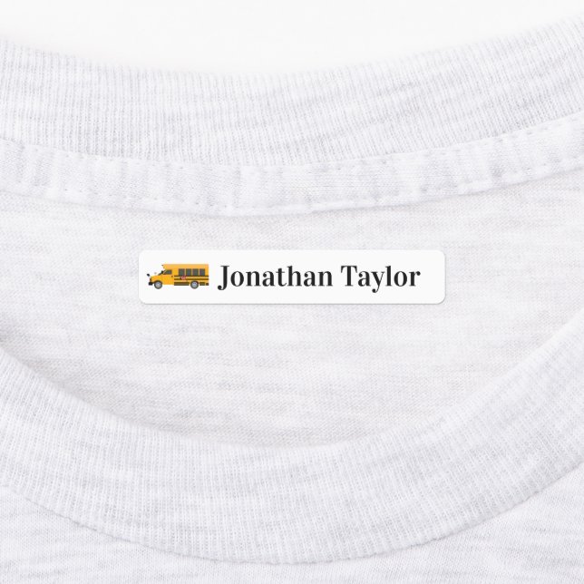 Maßgeschneiderte Labels für Studierende Etiketten (Befestigt)