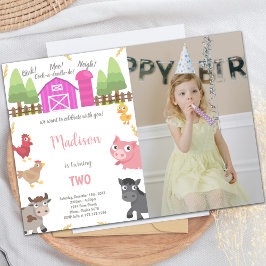 Maßgeschneiderte landwirtschaftliche Party Einladu Einladung