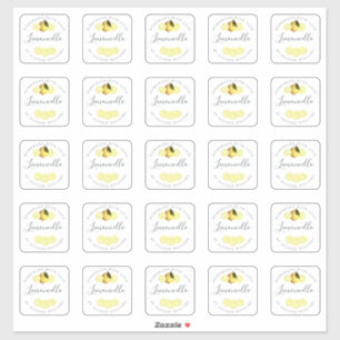 Maßgeschneiderte Limoncello Label 2 INCH Aufkleber