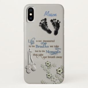 Maßgeschneiderte Mama/Neuer Baby Boy iPhone X Fall Case-Mate iPhone Hülle