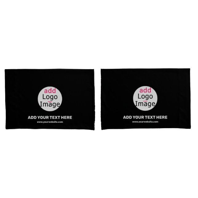 Maßgeschneiderte Markenkennzeichnung Kissenbezug (Vorderseite-Set)