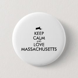 Maßgeschneiderte MASSACHUSETTEN für BEHALTEN CALM  Button