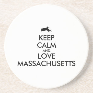 Maßgeschneiderte MASSACHUSETTEN für BEHALTEN CALM Getränkeuntersetzer