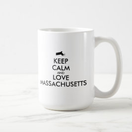 Maßgeschneiderte MASSACHUSETTEN für BEHALTEN CALM  Kaffeetasse