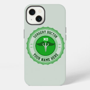 Maßgeschneiderte MD-Spezialität Caduceus Chirurg iPhone 13 Hülle